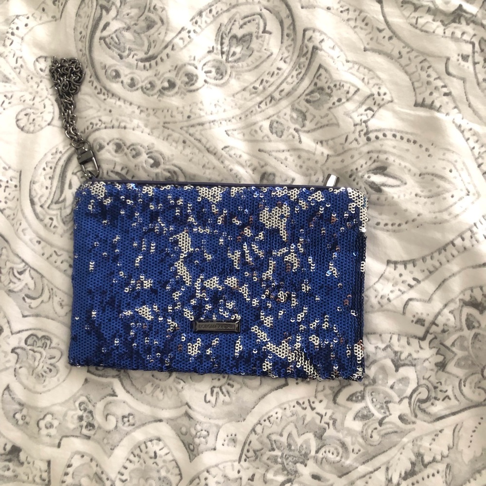 BCBGMaxAzria Sequin Clutch
